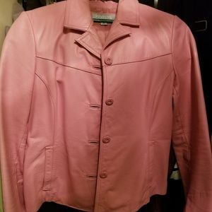 💗🧥Wilson Leather Maxima pink jacket